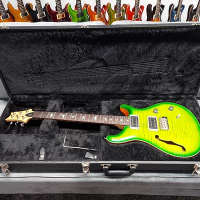 2022 PRS CE Hollowbody USA RARE Eriza Green Finish Very Nice Guitar! image 6
