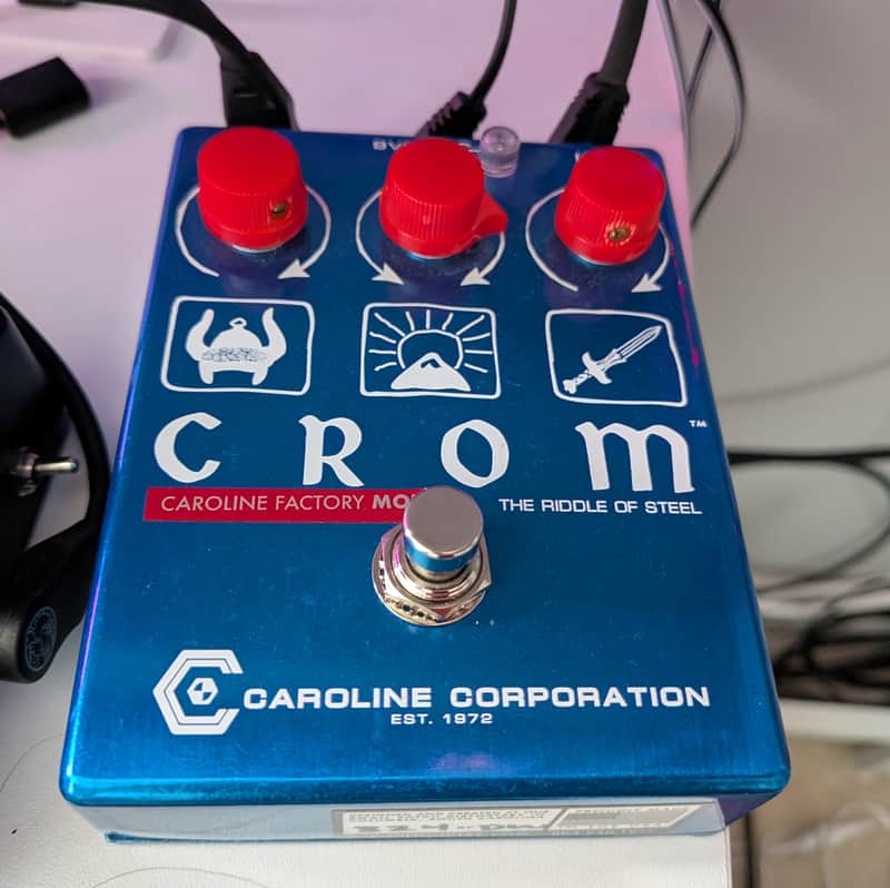 Caroline Guitar Company CROM Limited Edition - Blue image 1