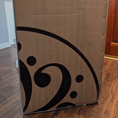Darkglass Electronics DG212N 1000-Watt 2x12" 4 Ohm Bass Speaker Cabinet 2019 - Present - Grey image 2