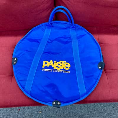 Vintage Paiste 20" Cymbal Bag - Blue image 4