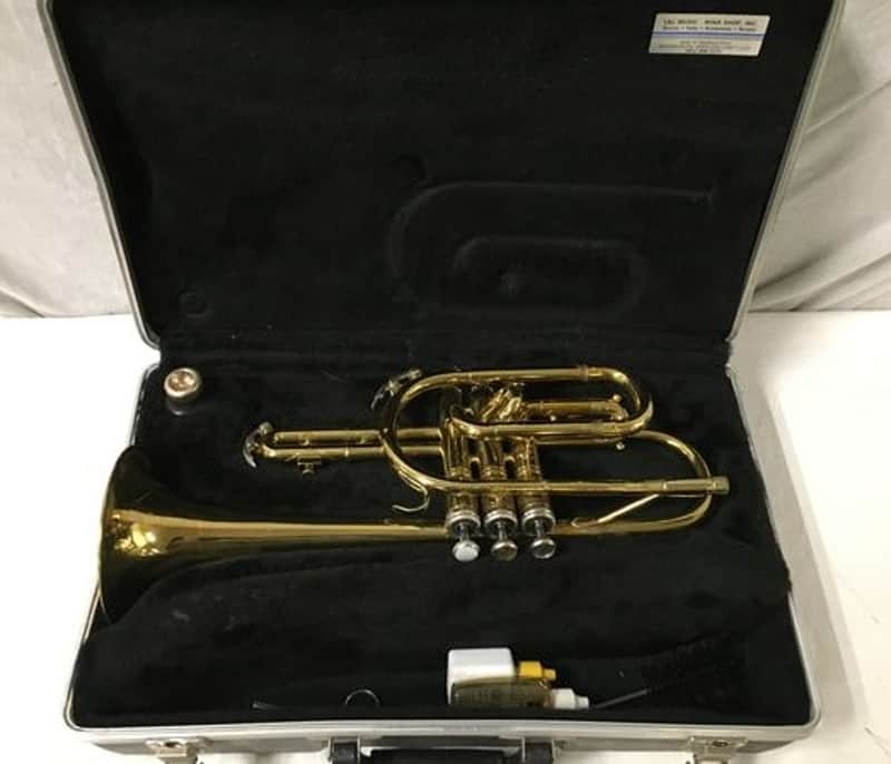 King Tempo 602 Cornet, USA, Brass image 1