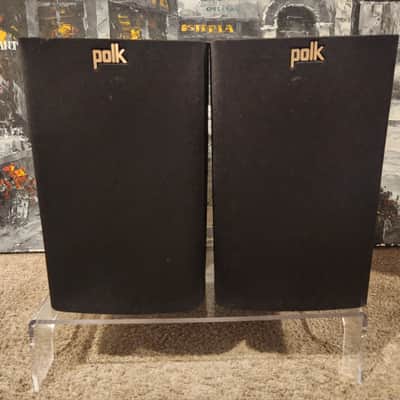 Polk Polk Audio TSx110B Bookshelf speakers 2000 - Black wood veneer image 1