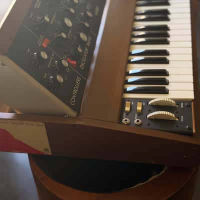 Moog 1975 Mini Moog Model D — Original Vintage — Serial #7796 1975 - wood image 5
