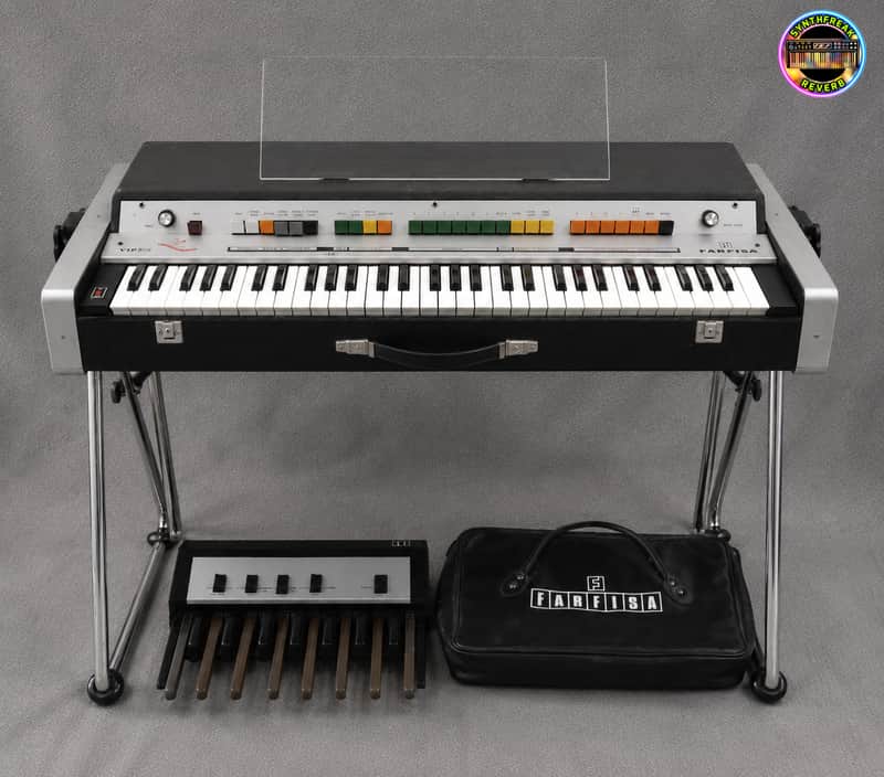 Farfisa VIP 345 ✅ Legendary 1970s Italian Transistor Combo Organ ✅ Famous Syntheslalom & Vibrato Engine ✅ Fully Checked & Cleaned ✅ Iconic Retro Warmth & Raw Psychedelic Power ✅ Worldwide Shipping image 1