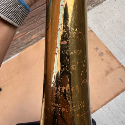 King Cleveland 605 Tenor Trombone - USA Made - with GARD Gig Bag image 4