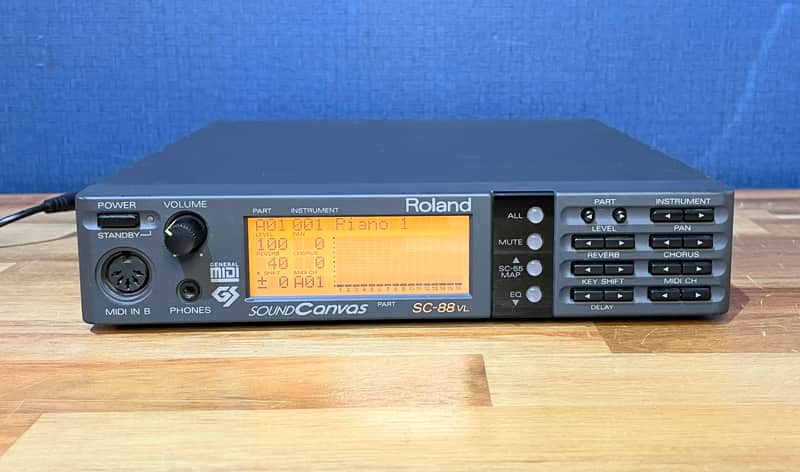 [Excellent] Roland SC-88VL General Midi Canvas Sound Module image 1