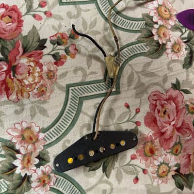 Fender Vintage RI Stratocaster Pick Up 1980’s - Black Purple Wire image 4