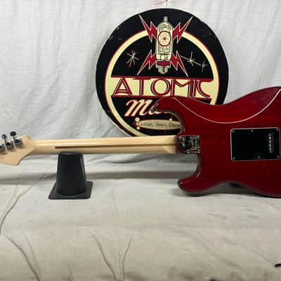 Fender American Select Stratocaster Strat HSS - Crimson Red Electric Guitar image 8