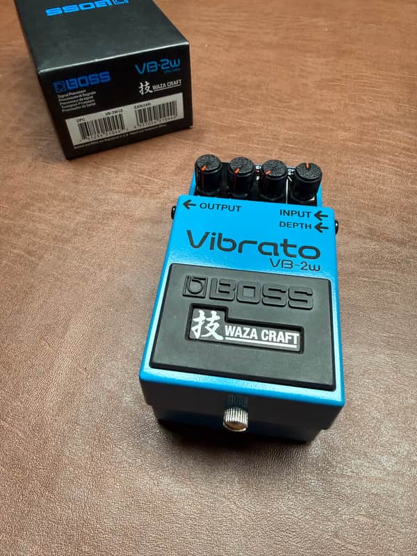 Boss VB-2W Waza Craft Vibrato 2016 - Present - Blue