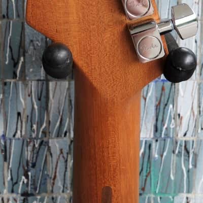 Fender American Acoustasonic Stratocaster, Ebony Fingerboard, Transparent Sonic Blue image 6