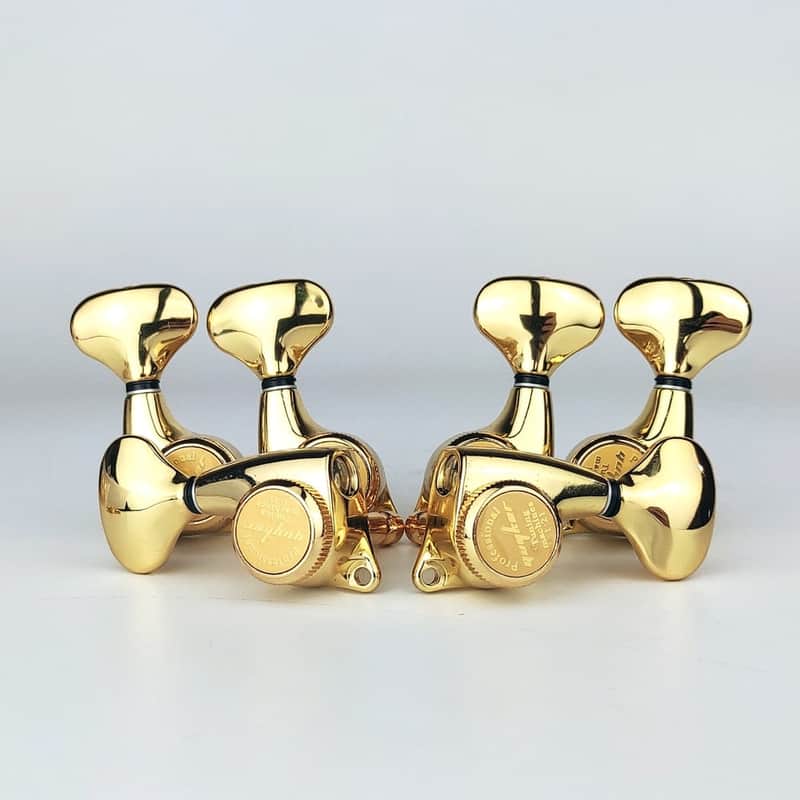 Guyker Guitar Machine Heads 3+3 Locking Tuners - Gold (Fast Free US Shipping!) image 1