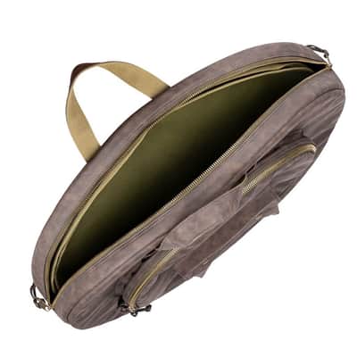 Meinl Vintage Hyde Cymbal Bag 22" Dark Brown image 4