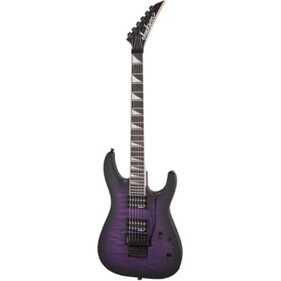 Jackson JS32Q Dinky DKA Transparent Purple Burst - Electric Guitar image 4