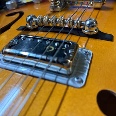 1968 Gretsch 6117 Double Anniversary with factory Bigsby - Shaded Golden Sunburst image 9