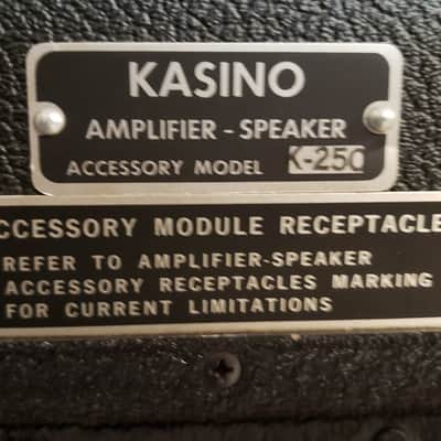 Kustom/Kasino B200  Bass Amp plus B200 module 1973 image 9