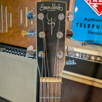 Simon & Patrick Songsmith Folk Acoustic Guitar w/Case - Sunburst (Used) image 5