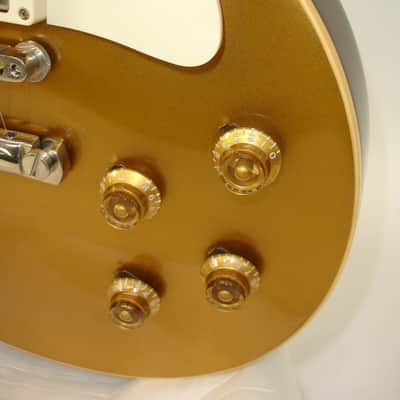 2007 Gibson LPR-7 Custom 1957 Les Paul Goldtop Darkback Reissue Electric Guitar, Double Gold, VOS w/ Case image 6