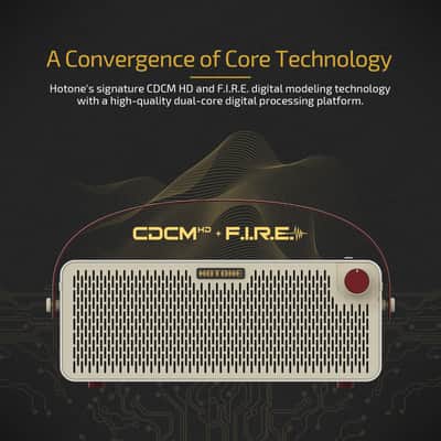 HOTONE Multifunctional Modern Bluetooth Modeling Amplifier Touch Screen Guitar Bass IR Cabinets with Multi FX Stereo Mobile APP AP-30(U.S. domestic inventory) image 3