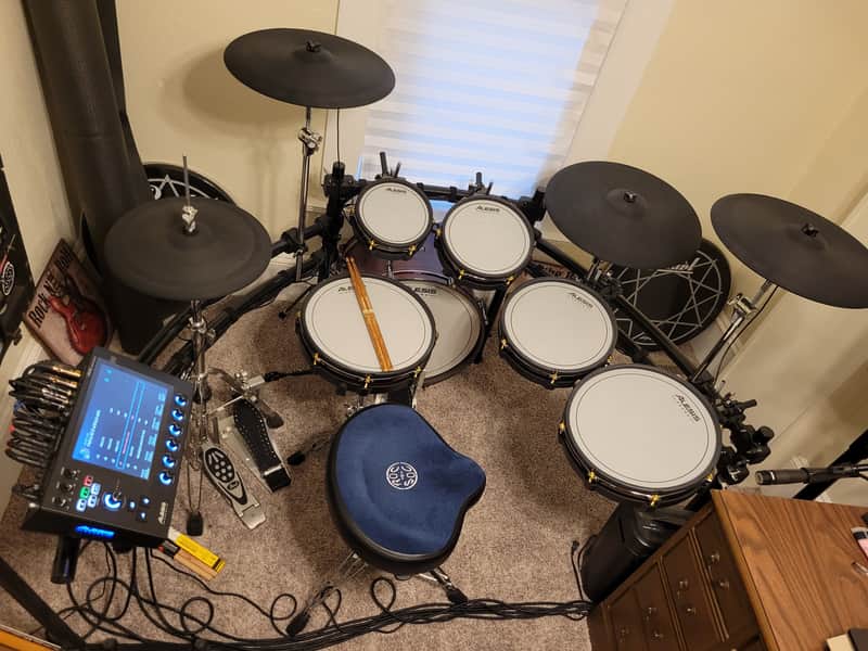 Alesis Strata Prime Kit Electronic Drum Set 2023 - Present - Black image 1