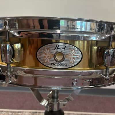 Pearl Brass Piccolo Snare Drum 3x13 image 2