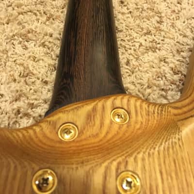 Warwick FNA 5 String Bass 1998 Natural (Wenge Neck / Fingerboard, OHSC) image 11
