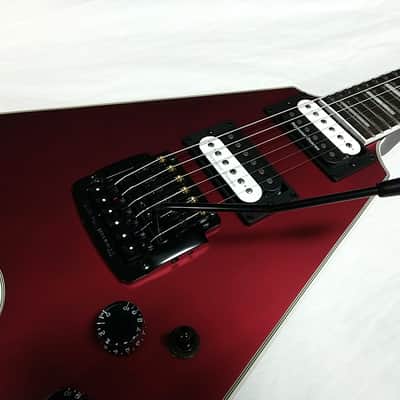 Dean V Select 24 Kahler electric GUITAR Metallic Red Satin NEW - Tremolo image 3