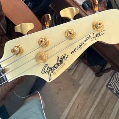 Fender Contemporary Precision Bass Lyte MIJ 1989 - 1995 - Frost White image 8
