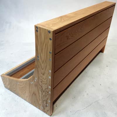 13U / 168hp Eurorack case MARIA • Oak • Powered image 4