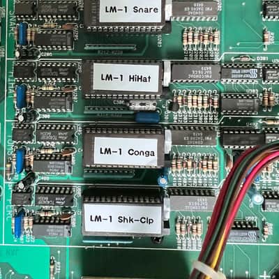 Linn LM-1 LM1 EPROMs for Oberheim DX Drum Machine