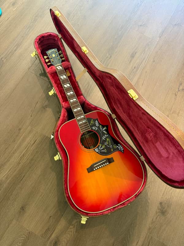 2024 Gibson Hummingbird Original Fuller’s Exclusive Vintage Cherry Sunburst w/OHSC