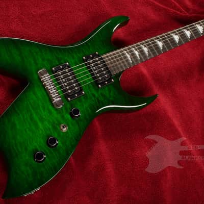 B.C. Rich Rich Bich Legacy (Rich "B") Transparent Green image 4