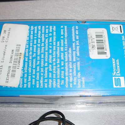 SEYMOUR DUNCAN LW-CS1 Livewire Classic Strat Guitar BRIDGE Pickup FREE KEY RING image 5