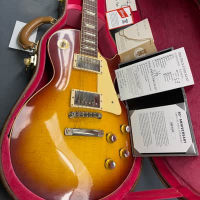 Gibson Les Paul 60th Anniversary Limited Edition V2 2021 - Tomato Soup Burst #001724 image 1