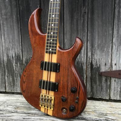 Mint 1981 Aria Pro II SB-900 Matsumoku 4 String Bass in Walnut Perfect image 2