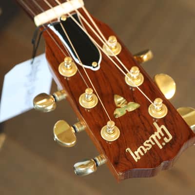 1998 Gibson CL-35 Deluxe Acoustic Guitar Antique Natural + OHSC image 11