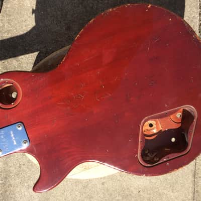 Maya Les Paul 1970s Gold Top genuine roadworn image 10