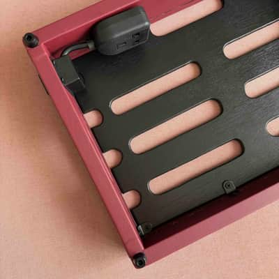 Bolt Custom Pedalboard - Burgundy Tolex | Handmade image 6