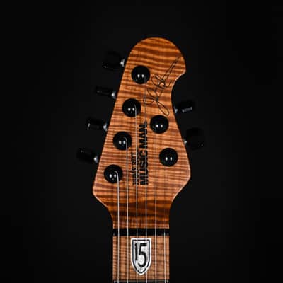 Ernie Ball Music Man JP15 Emerald Glow w/ Roasted Figured Maple Neck *Miami Guitar Exclusive* 2024 (H06726) image 7
