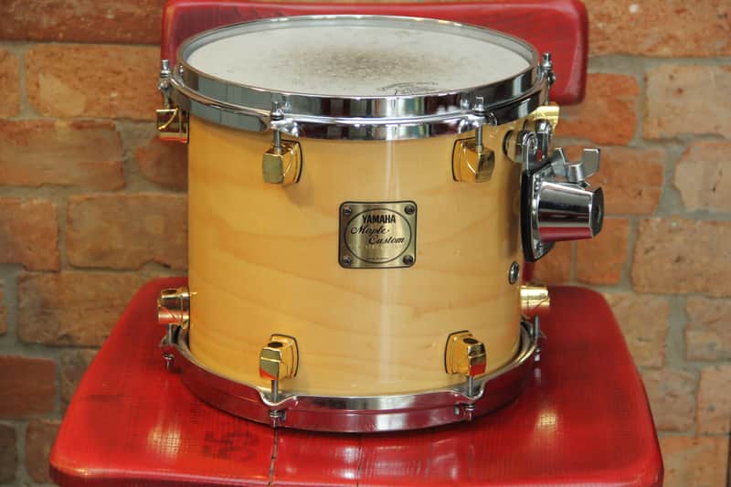 Yamaha Maple Custom 10x9 tom  - Natural Blonde image 1
