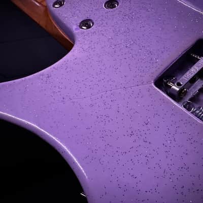 Strandberg Guitars Classic 6 w/ flame maple neck - Lilac Sparkle Gloss image 15