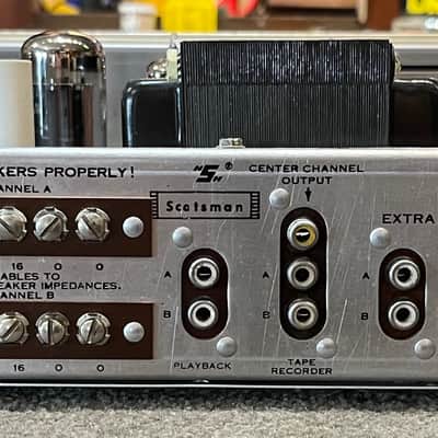 HH Scott Type 222C Tube Pre & poweramp 1963 image 4