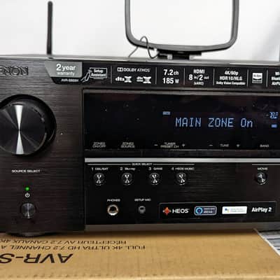 Denon AVR-S950H Receiver, 7.2 Channel (185W X 7) - 4K Ultra HD Home Theater w/ Box & Accessories image 14