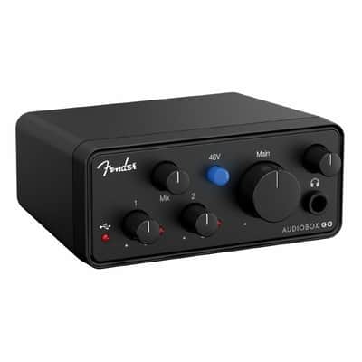 Fender AudioBox GO Ultra-Compact 2x2 USB-C Audio Interface *** Receive Complete Fender Amp & FX Pack for Free Until May 31, 2026 *** image 3