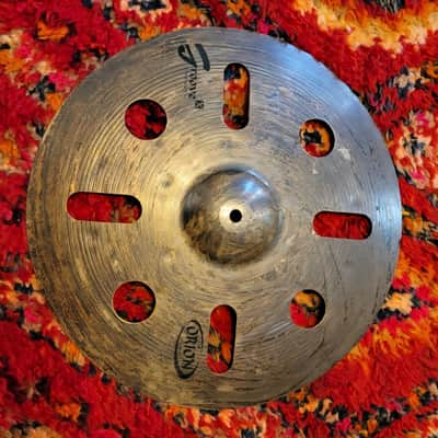 Orion Groove X Concept Crash 16" - Oxidized 995g *EUC* Trash Effects Made In Brazil image 2