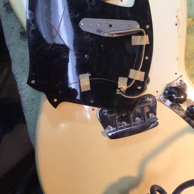 Fender Musicmaster II 1965 - Olympic White (With age related yellowing) image 10