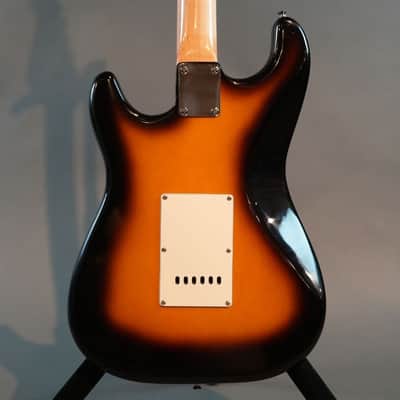 Lotus Strat Style Electric Guitar Tobacco Sunburst - Used image 3