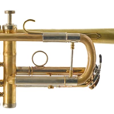 Schagerl 'Charis' Large Bore C Trumpet in Raw Brass SN 7341L image 4