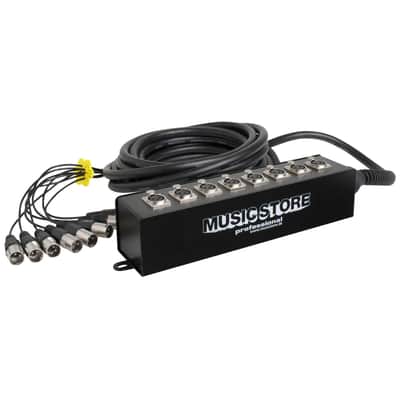 MUSIC STORE Multicore 8xXLR, 10m, Stagebox - Multicore Cable image 1