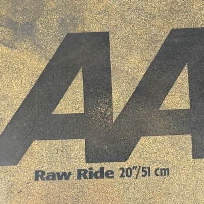 20” Sabian AA Raw Ride 2037g image 11