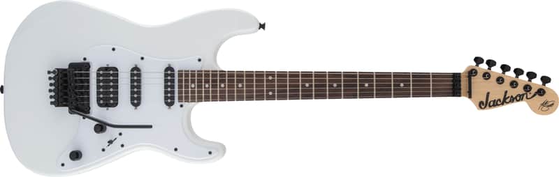 Jackson X Series Sig Adrian Smith SDX Laurel FB Snow White